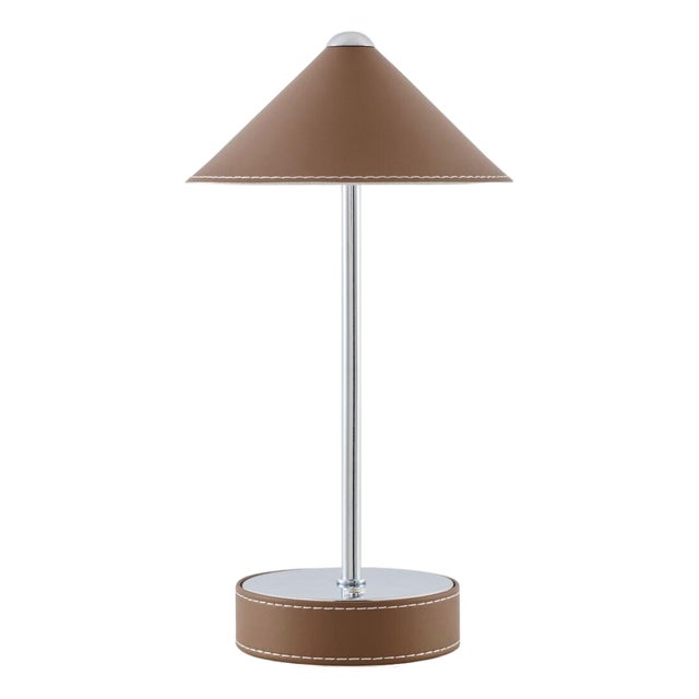 Nomelle Accent Table Lamp Brushed Brown For Sale