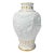 Capodimonte Italian Glazed Ceramic Vase For Sale