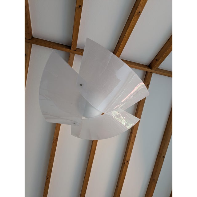 Large Vintage Pendant Lamp by Tre Ci Luce, 1990s For Sale - Image 6 of 13