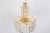 1970s Chandelier, Brass and Crystal Glass attributed to Kinkeldey, Germany, 1970s For Sale - Image 5 of 9