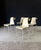 Beige Vintage French Metal Swirl Back Garden Chairs, 1960s, Set of 4 For Sale - Image 8 of 18