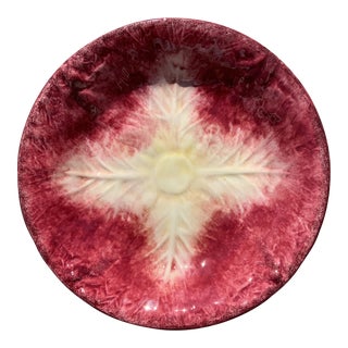 Tiffany & Co. Este Ceramiche Rosso Savoy Cabbage Pasta Plate, 8 Available For Sale