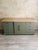 1970s 1970s Organic Modern Sage Green Sideboard With Natural Wood Top For Sale - Image 5 of 12