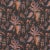 SAMPLE - Schumacher Apolline Botanical Wallpaper In Rouge & Noir For Sale