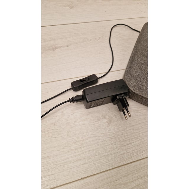 Piani Big Stone Table Lamp in Grey Stone by Ronan & Erwan Bouroullec for Flos, 1990s For Sale - Image 13 of 18