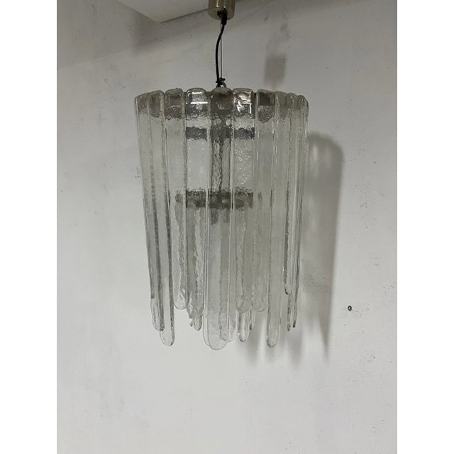 Murano Glass Waterfall Chandelier, 1960s For Sale - Image 9 of 9