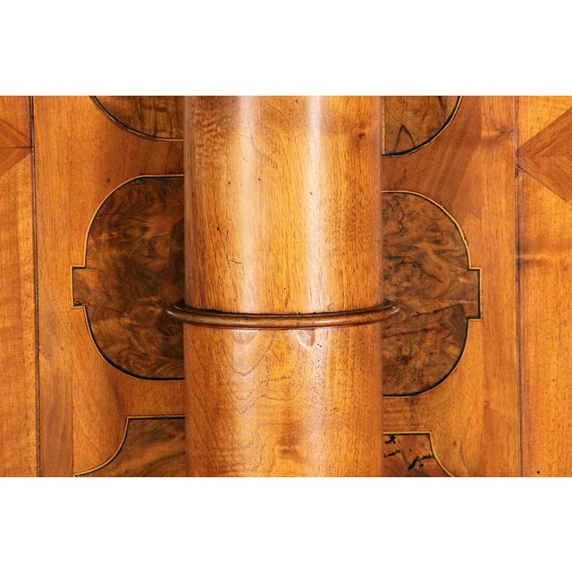 Wood Baroque Wardrobe in Walnut, Basel, Switzerland, 1720s For Sale - Image 7 of 18