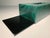 Green Vintage Handcrafted/Painted Faux Malachite Tissue Box For Sale - Image 8 of 9