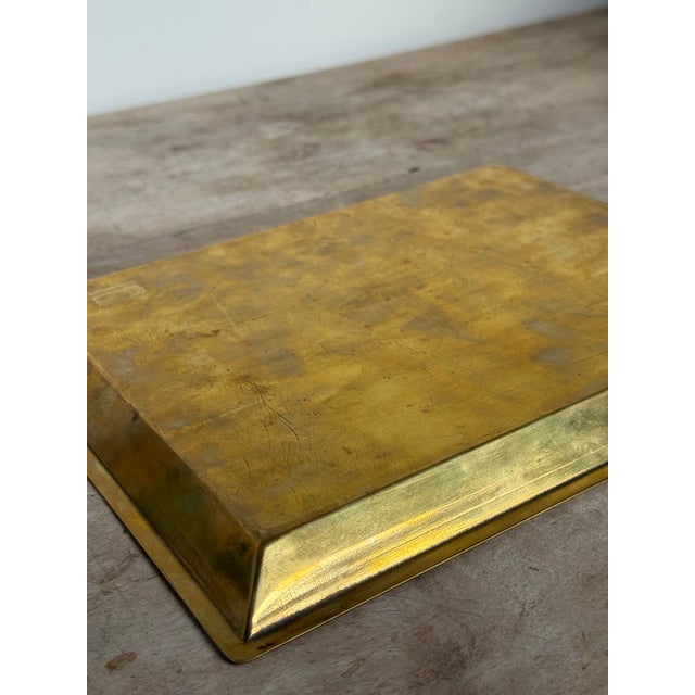 Bradley Hubbard Brass Tray by Bradley & Hubbard For Sale - Image 4 of 8
