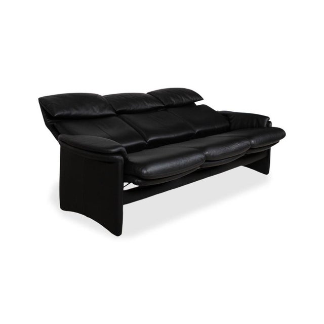 Lugano Three-Seater Sofa and Chair in Leather from Erpo, Set of 2 For Sale - Image 6 of 18