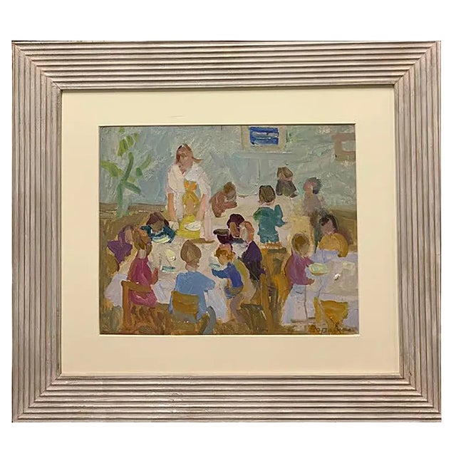 Nadezhda Vorobieva, Kindergarten, 1960 For Sale