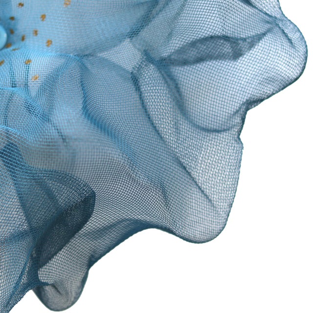 2020s Cotton Candy Cumulus Navy Blue Gold - Abstract Three-Dimensional Wall Original Artwork by Atticus Adams For Sale - Image 5 of 10