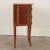 Wood French Vintage Marble Top Demilune Chest For Sale - Image 7 of 10