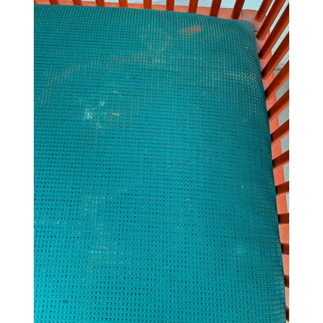 Mid 20th Century Set of Six Davis Allen for Knoll Studio "Exeter" Dining Chairs For Sale - Image 16 of 18