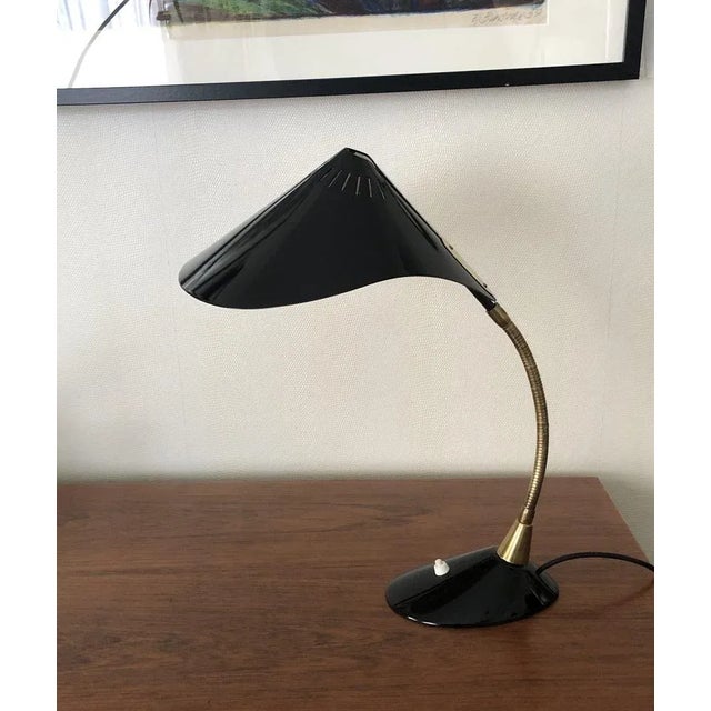Mid-Century Modern German Cobra Table Lamp from Cosack, 1950s For Sale - Image 3 of 10