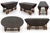 Farmhouse Late 20th Century William and Mary Style Jacobean Gateleg Drop-Leaf Dining Table For Sale - Image 3 of 18
