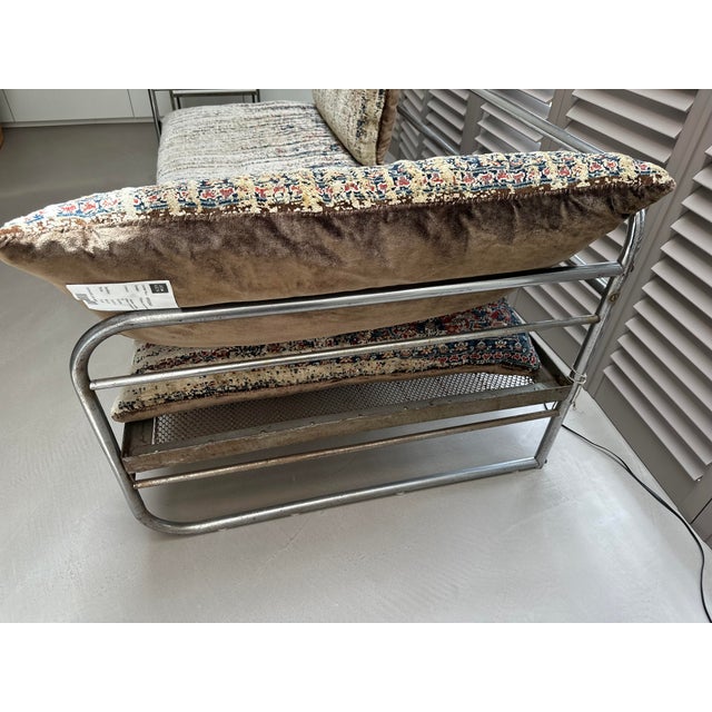 Bauhaus Tubular Steel Daybed with Cushions by Jan Kath, 1930s For Sale - Image 13 of 15