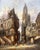 Late 19th Century Pair 19th Century European Townscape Oil Paintings by H. Schafer For Sale - Image 5 of 15