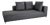 Opium Chaise Unit in Grey Wool from Ligne Roset For Sale