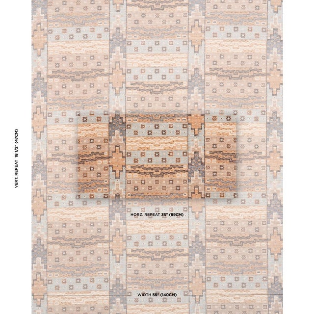 Fairuza Flatweave in fog is a stunning stripe inspired by antique tribal carpets. Space-dyed cotton and linen yarns give...