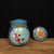 Vintage Chinese Cloisonné Enamel Cricket Jar With Mandarin Ducks and Lotus Motif For Sale - Image 9 of 9