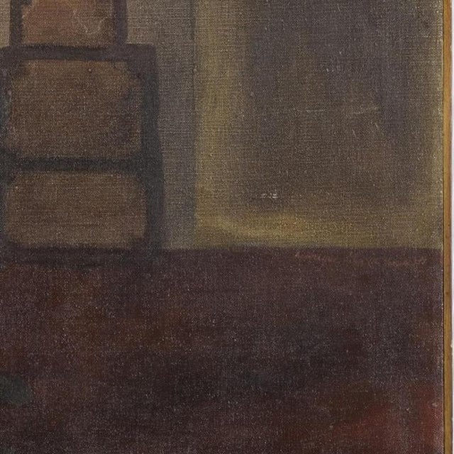 Henrique Do Vale, Room, 1970s, Oil on Canvas For Sale - Image 5 of 6