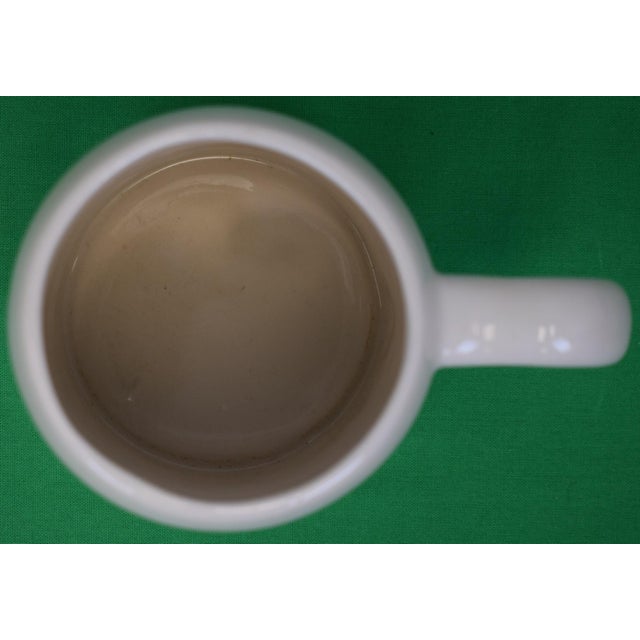 Mid 20th Century Mid 20th Century Paul Brown X Brooks Brothers Ceramic Mug With Fly-Fisherman Scene For Sale - Image 5 of 5