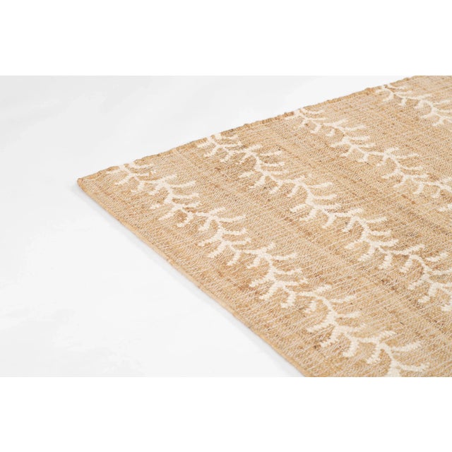Erin Gates by Momeni Orchard Ivory Vine Hand Woven Rug 2'X8' Runner For Sale - Image 9 of 12