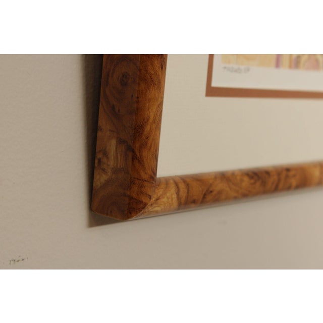 1980s Lorenzo Castaneda Framed Watercolor, 'Firenze' For Sale - Image 5 of 12