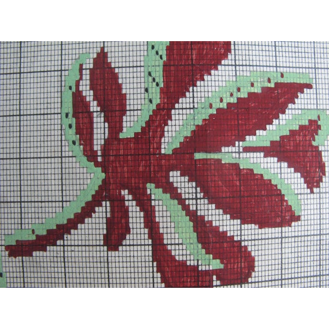 Antique Jacquard Design on Paper For Sale - Image 6 of 7