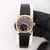 Rolex Vintage Rolex Cellini Danaos 18k Rose Gold Black Dial Ladies Quartz Watch For Sale - Image 4 of 8
