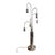 A wonderful and authentic 1970s Cascading Chrome Waterfall Table Lamp, attributed to Sonneman. This striking oversized...