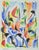 Françoise GALLE (1940) Vegetal Abstraction Colored pastel Signed in felt-tip pen by the artist On heavy paper, 24 x 32 cm...