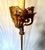 Italian Vintage Gilt Bronze Floor Lamp W/Marble Base For Sale - Image 3 of 13