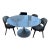 Knoll Saarinen Tulip Marble Dining Table Round For Sale