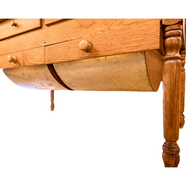 Early 20th Century Possum Belly Bakers Table For Sale - Image 9 of 11