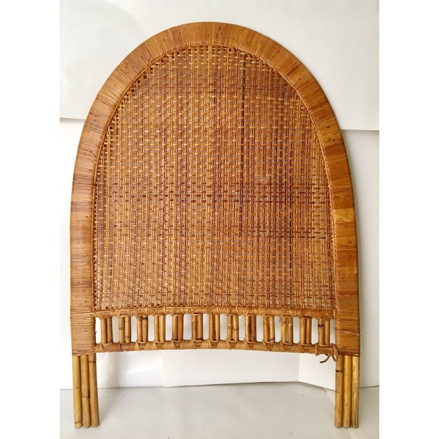 Vintage Rattan Twin Headboards A Pair Chairish