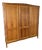 Vintage French Wardrobe in Oak For Sale