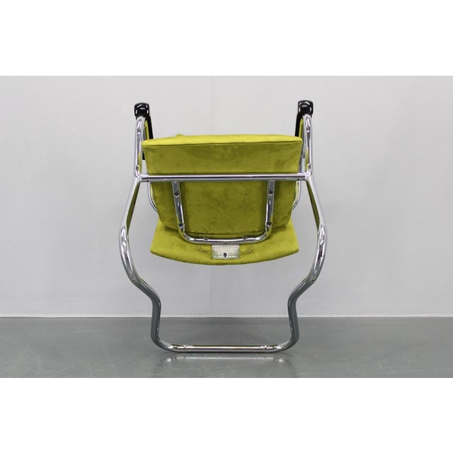 Vintage German Tubular Armchair, 1970s For Sale - Image 12 of 14