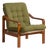 Vintage Lounge Chair in Green For Sale