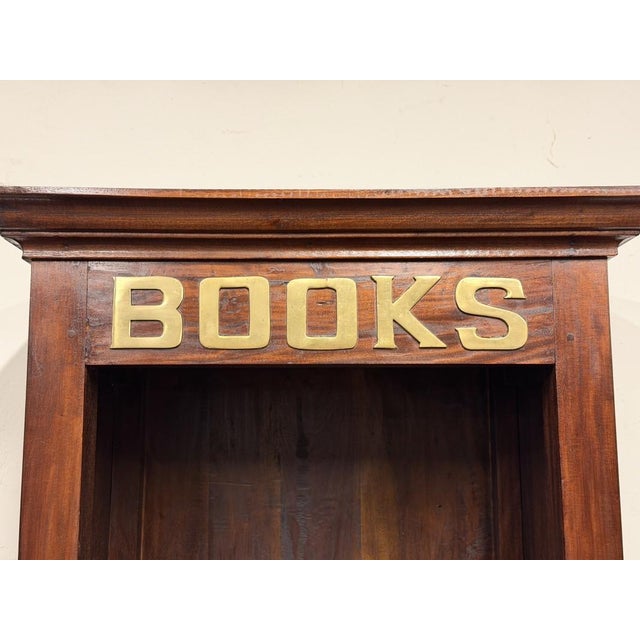 English Bookcase in Teak For Sale - Image 9 of 13