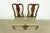 Late 20th Century Ethan Allen Queen Anne Carved Cherry Wood Side Chairs or Dining Chairs, Pair For Sale - Image 5 of 13