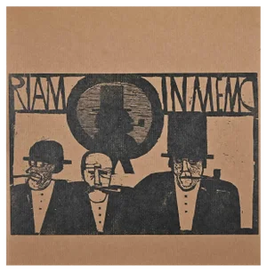 Charles Sterns, Figures, Woodcut Print, Early 20th Century
