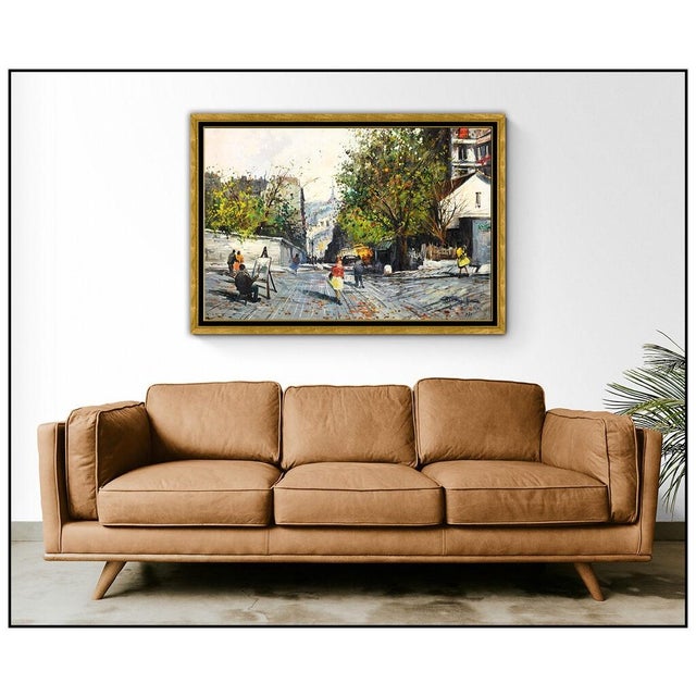 Message us to inquire about custom framing options! (Included for free with every purchase) The artwork here, "Paris,...