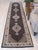 Standard Size Brown Hand-Knotted Wool Linked Medallions Traditional Carpet Rug For Sale - Image 4 of 5