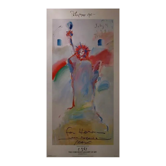 Liberty Version 1, Peter Max For Sale