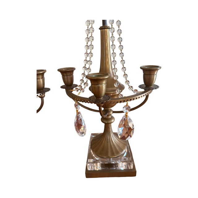 Pair Monumental Chapman Palm Beach Regency Candelabras For Sale - Image 11 of 18