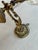 Metal Early 20th Century Brass Wall Hung Oil Lamp For Sale - Image 7 of 8