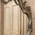 Wood Antique Italian Baroque Patinaed Giltwood Mirror For Sale - Image 7 of 12