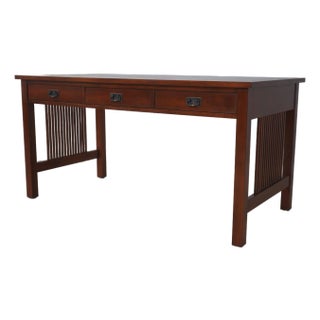 Stickley Mission Cherry Writing Computer Desk For Sale
